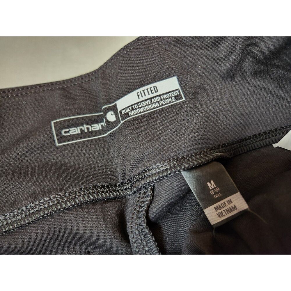 Carhartt Women’s Force Fitted Midweight Utility Legging Medium Tall Black - Picture 9 of 11